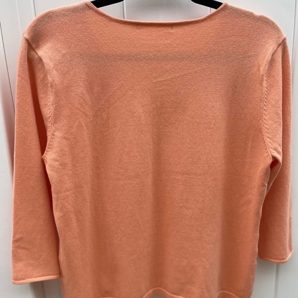 Lulu-B sweater orange size Large NWT - Picture 6 of 10